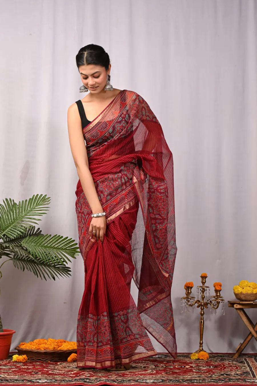 Lightweight & Breathable Kota Cotton Saree